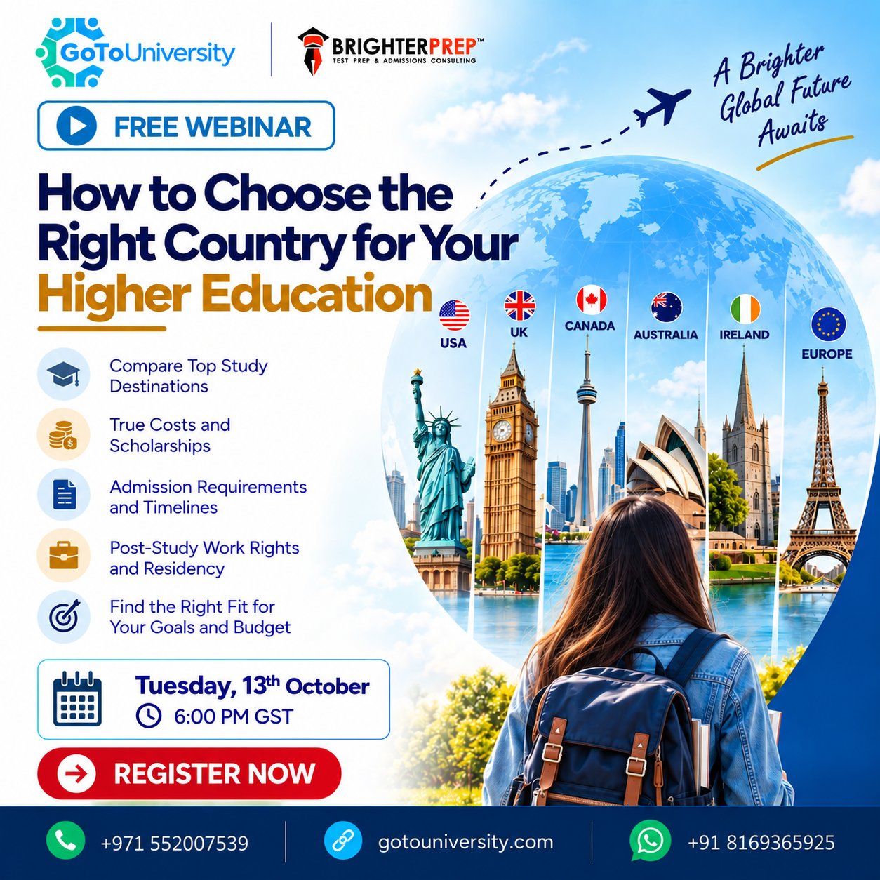 How to Choose the Right Country for Your Higher Education